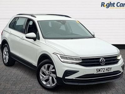 White Used 2022 VW Tiguan Life SUV | £17,699 (Good price)