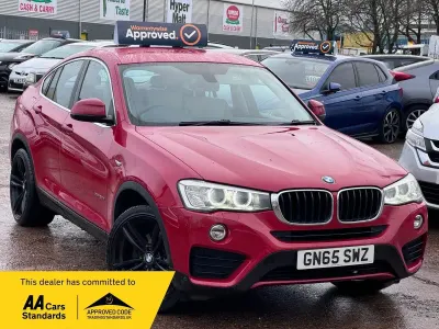 Used BMW X4 Performance 190 HP (139 kW) 2015 Red SUV