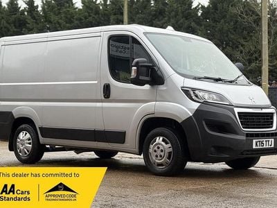 Used Peugeot Boxer 110 HP (80 kW) 2015 Silver Van