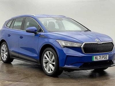 Used Skoda Enyaq iV Lounge 97 kW (132 HP) 2021 Energy blue SUV