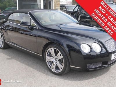 used Bentley Continental 6.0 W12 GTC Convertible 2dr Petrol Auto 4WD Euro 4 (560 ps)