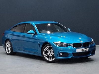 Used BMW 420 M Sport 190 HP (139 kW) 2019 Blue Hatchback