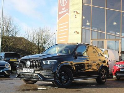 Black Used 2019 Mercedes GLE300 AMG line Estate | £34,685 (A bit pricey)