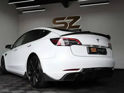 Used Tesla Model 3 Performance 461 kW (627 HP) 2020 White Sedan