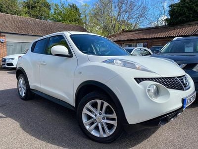 Used Nissan Juke Acenta 117 HP (86 kW) 2013 White SUV