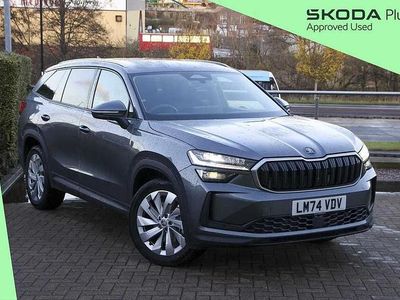 Graphite grey metallic Used 2024 Skoda Kodiaq SE L SUV | £30,495 (Fair price)