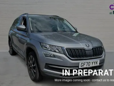 Used Skoda Kodiaq SE Drive 150 HP (110 kW) 2020 Business grey metallic SUV