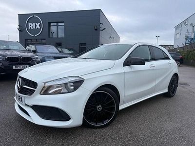 Used Mercedes A200 AMG line 2017 White Hatchback