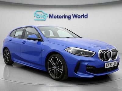 Used BMW 118 M Sport 136 HP (100 kW) 2023 Blue Hatchback