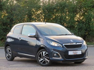 used Peugeot 108 1.2 VTi PureTech Feline Euro 5 3dr Top Spec + £0 Road Tax! Hatchback