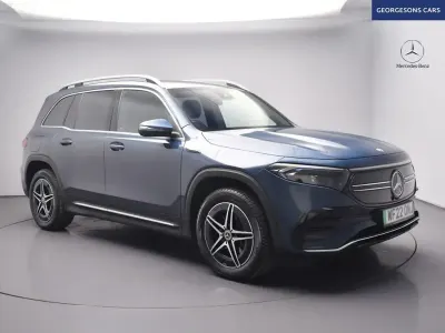 Used Mercedes EQB350 AMG line 214 kW (292 HP) 2022 Blue SUV