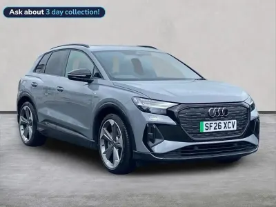 New Audi Q4 e-tron Black Edition 210 kW (286 HP) 2026 Grey SUV
