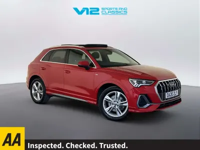 Used Audi Q3 S-Line 190 HP (139 kW) 2020 Red SUV