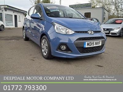 Used Hyundai i10 SE 2015 Blue Hatchback