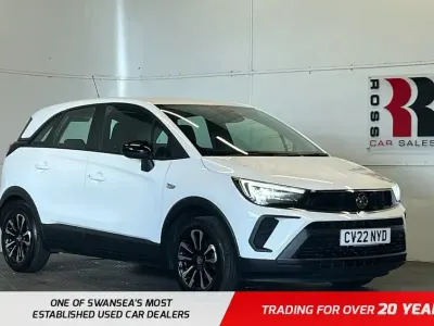 Used Vauxhall Crossland Design Edition 2022 White SUV