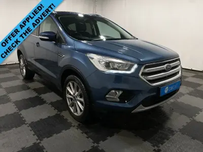 Used Ford Kuga Titanium 120 HP (88 kW) 2019 Blue SUV