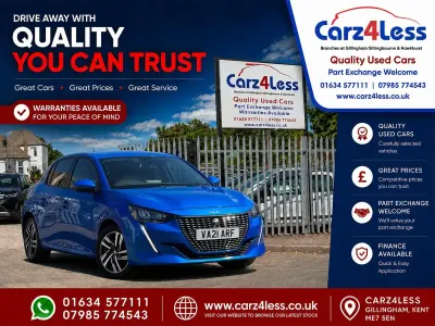 Used Peugeot 208 Allure 2021 Blue Hatchback