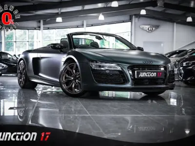 Begagnad Audi R8 Spyder 525 HK (386 kW) 2013 Vit Cab