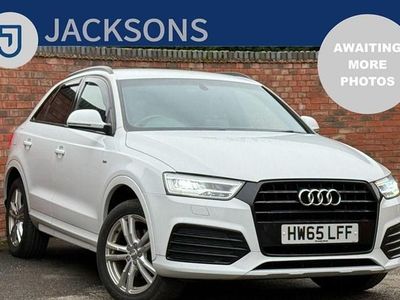 White Used 2015 Audi Q3 S-Line SUV | £12,395 (A bit pricey)