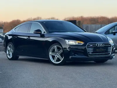 Used Audi A5 S-Line 2017 Black Hatchback