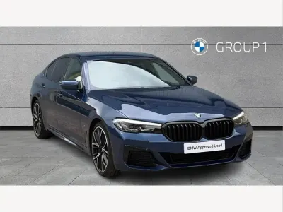 Używany BMW 530 M Sport 281 KM (206 kW) 2022 Niebieski Sedan/Limuzyna