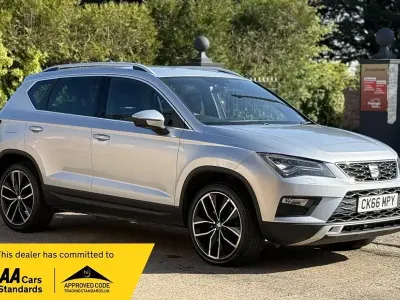 Used Seat Ateca XCELLENCE 190 HP (139 kW) 2016 Silver SUV