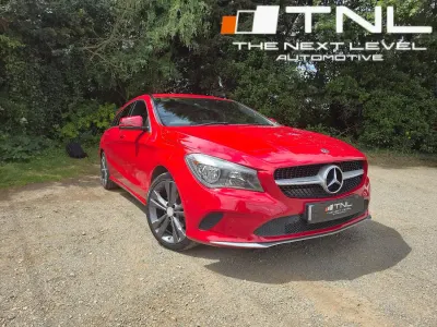 Used Mercedes CLA180 2017 Red Coupe