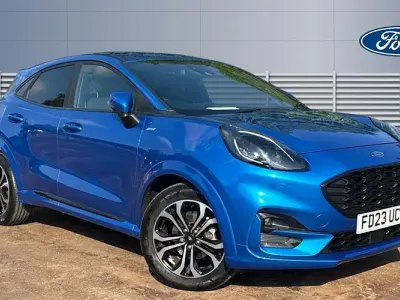 Used Ford Puma ST-Line 125 HP (91 kW) 2023 Blue SUV