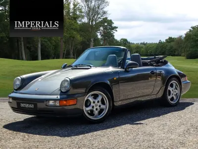 Used Porsche 911 Carrera Cabriolet 1993 Grey Cabriolet