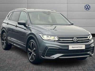 Grey Used 2025 VW Tiguan Allspace R-line SUV | £32,300 (A bit pricey)