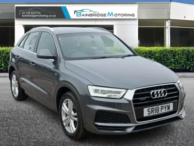 Käytetty Audi Q3 S-Line 184 HP (135 kW) 2018 Harmaa Katumaasturi