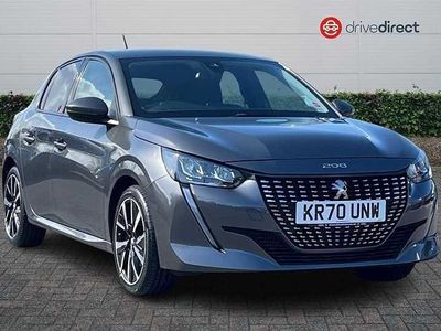 Used Peugeot 208 Allure 100 HP (73 kW) 2020 Grey Hatchback
