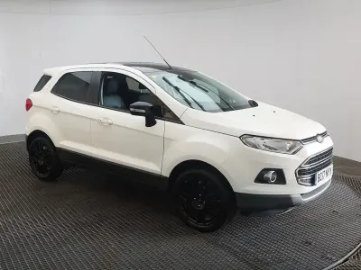 Usado Ford Ecosport Titanium S 140 CV (102 kW) 2017 Blanco SUV