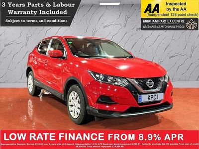 Red Used 2018 Nissan Qashqai Visia SUV | £7,800 (Good price)