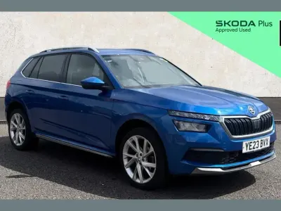 Usado Skoda Kamiq SE L Executive 115 HP (84 kW) 2023 Azul SUV