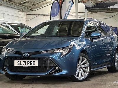 Begagnad Toyota Corolla Design 122 HK (89 kW) 2021 Blå Kombi