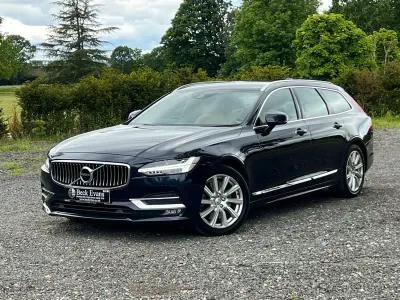 Used Volvo V90 Inscription 190 HP (139 kW) 2018 Blue Estate