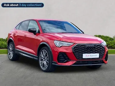 Used Audi Q3 Black Edition 147 HP (108 kW) 2025 Red SUV