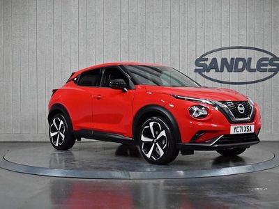 Used Nissan Juke Tekna 2021 Red SUV