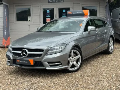 Used Mercedes CLS350 Shooting Brake AMG 2013 Silver Estate
