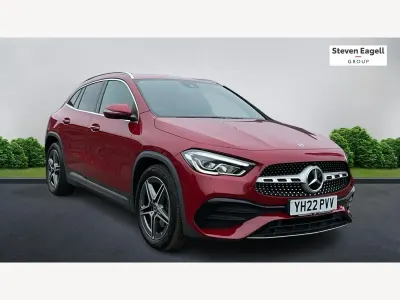 Usado Mercedes GLA200 AMG line 163 HP (119 kW) 2022 Vermelho SUV
