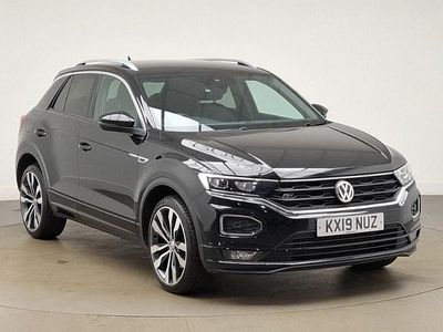Usado VW T-Roc R-line 150 HP (110 kW) 2019 Preto SUV