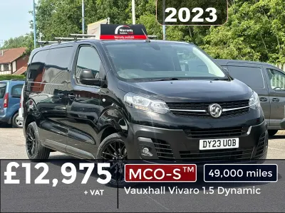 Used Vauxhall Vivaro 100 HP (73 kW) 2023 Black MPV