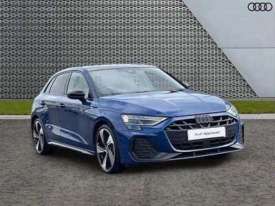 Used Audi A3 Black Edition 147 HP (108 kW) 2025 Blue Hatchback