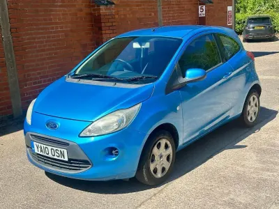 Used Ford Ka 69 HP (50 kW) 2010 Blue Hatchback