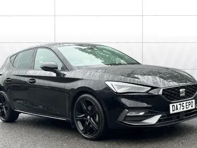 Used Seat Leon Black Edition 150 HP (110 kW) 2025 Black Hatchback