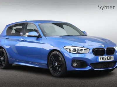 Used BMW 118 M Sport 134 HP (98 kW) 2018 Blue
