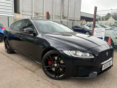 Used Jaguar XF S 300 HP (220 kW) 2016 Black Sedan
