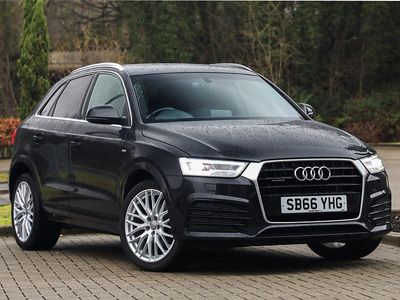 Used Audi Q3 S-line plus 184 HP (135 kW) 2016 Black SUV