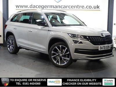 Used Skoda Kodiaq SportLine 150 HP (110 kW) 2020 Grey SUV